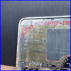 Stoner Cafe Vending Machine Glass Front Fresh Hot Coffee Or Chocolate Vintage