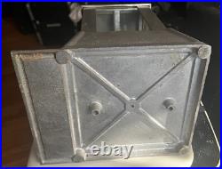 Sun 5 Cent Peanut Nut Machine Nickel Vintage Push Pull Coin