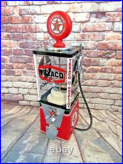 Texaco gas vintage gumball machine candy machine game room accessories bar gift