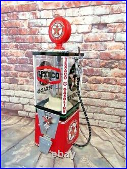 Texaco gas vintage gumball machine candy machine game room accessories bar gift