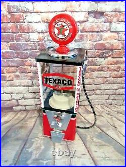 Texaco gas vintage gumball machine candy machine game room accessories bar gift