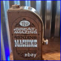 The Great Amazing Vintage Wood Vending Machine Collectible Since 1920