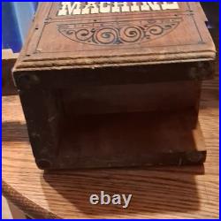 The Great Amazing Vintage Wood Vending Machine Collectible Since 1920