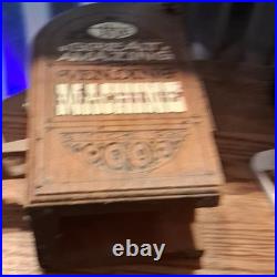 The Great Amazing Vintage Wood Vending Machine Collectible Since 1920