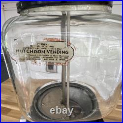Topper De Luxe Vintage Style Gumball Machine Bulk with Glass Globe and key