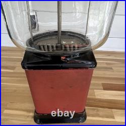 Topper De Luxe Vintage Style Gumball Machine Bulk with Glass Globe and key