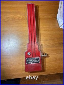 UNKNOWN VINTAGE CONDOM or RUBBER VENDING MACHINE, 1940'S-1950'S VERY RARE