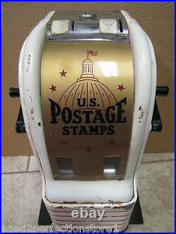 US POSTAGE STAMPS Vintage Vending Machine Counter Top Dime Quater 4&5 Cent