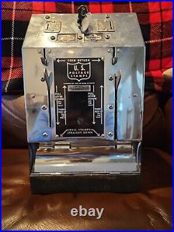 US Postage Stamp Vending Machine 1968 Vintage Needs To Be Cleaned
