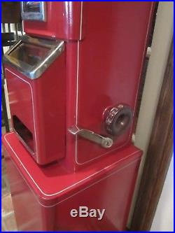U-SELECT-IT 10 CENT CANDY MACHINE Vintage Vending Machine EARLY VERSION 1940-50
