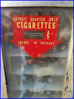 U Select It Cigarette Vending Coin Operated Vintage Vendors Coan Op machine