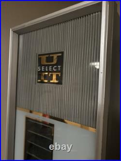 U-Select-It. Vintage Candy & Snack Vending Machine Coin-Operated 15 Cents 1950s