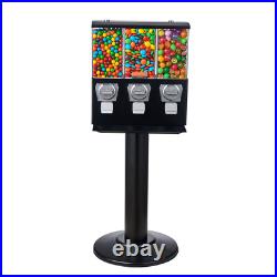 Uimoso Gumball Machine with Stand Vending Coin Bank Vintage Candy Dispenser Blac