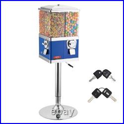 Uimoso Gumball Machine with Stand Vending Coin Bank Vintage Candy Dispenser Bule