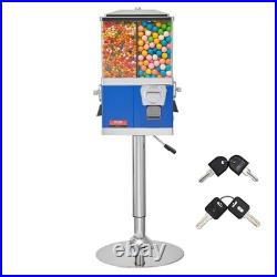 Uimoso Gumball Machine with Stand Vending Coin Bank Vintage Candy Dispenser Bule