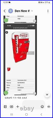 VENDO 81 B Coca Cola Vintage Coke Machine Professional Restoration