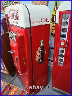 VENDO 81 D Coca Cola Vintage Coke Machine Professional Restoration