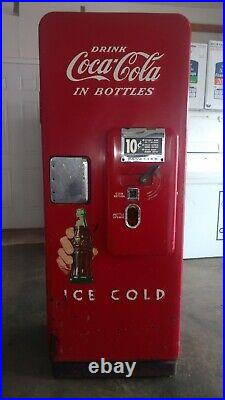 VERY NICE Original Vintage 1950's Cavalier Coke Coca Cola Machine SURVIVOR Vendo