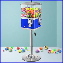 VEVOR Gumball Machine Vintage Candy Dispenser with Iron Stand 41-50 Tall Blue