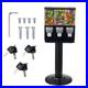 VEVOR Gumball Machine with Stand Vending Coin Bank Vintage Candy Dispenser Black
