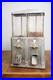 VINTAGE 1930s DOUBLE NUGGET PENNY CANDY NUT PEANUT GUMBALL COIN OPERATED MACHINE