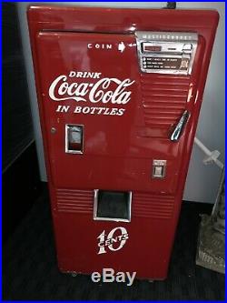 VINTAGE 1950S VENDO COKE VENDING MACHINE 10 cents