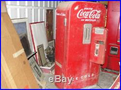 VINTAGE 1950S VENDO Nickel Coca Cola dispenser hard to find asis F39 B5 V-39
