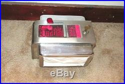 VINTAGE 1950's ASK SWAMI COIN OP OPERATED FORTUNE TELLER NAPKIN DISPENSER 1 CENT