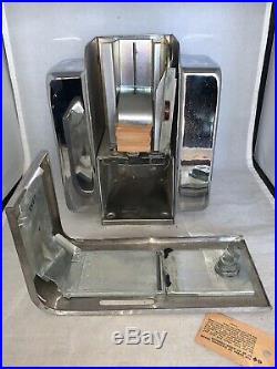 VINTAGE 1950's ASK SWAMI Fortune Teller Vending Machine NAPKIN DISPENSER