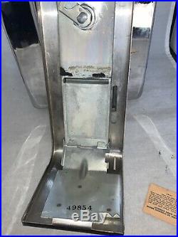 VINTAGE 1950's ASK SWAMI Fortune Teller Vending Machine NAPKIN DISPENSER