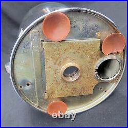 VINTAGE 1950's FORD CHROME GUMBALL MACHINE NO KEY (see Description below)