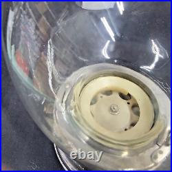 VINTAGE 1950's FORD CHROME GUMBALL MACHINE NO KEY (see Description below)