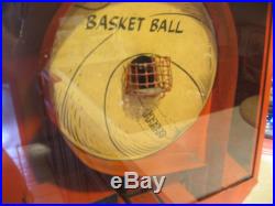 VINTAGE 1953 BASKETBALL Gumball Vending Machine Coast Vending, Inc. WOW