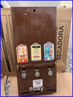 VINTAGE 1970s CONDOM VENDING MACHINE NOVELTY ITEM ORIGINAL AS IS