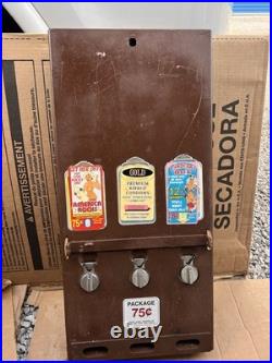 VINTAGE 1970s CONDOM VENDING MACHINE NOVELTY ITEM ORIGINAL AS IS