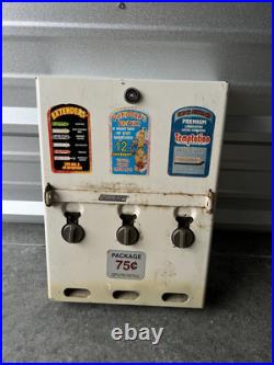 VINTAGE 1970s CONDOM VENDING MACHINE /PREVIOUSLY REFURBISHED NOVELTY ITEM
