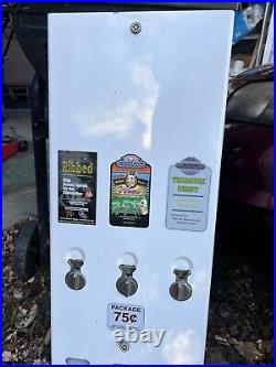 VINTAGE 1970s CONDOM VENDING MACHINE /PREVIOUSLY REFURBISHED NOVELTY ITEM