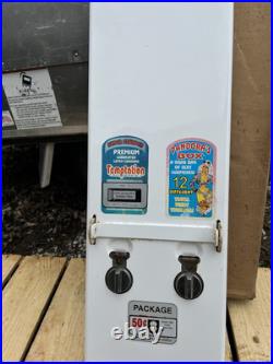 VINTAGE 1970s CONDOM VENDING MACHINE /PREVIOUSLY REFURBISHED NOVELTY ITEM
