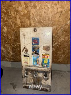 VINTAGE 1970s CONDOM VENDING MACHINE PREVIOUSLY REFURBISHED NOVELTY ITEM