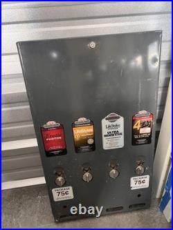 VINTAGE 1970s CONDOM VENDING MACHINE /PREVIOUSLY REFURBISHED NOVELTY ITEM