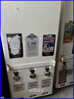 VINTAGE 1970s CONDOM VENDING MACHINE /PREVIOUSLY REFURBISHED NOVELTY ITEM