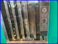 VINTAGE 1cent PENNY VENDING GUM MACHINE