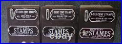 VINTAGE ANTIQUE ART DECO Vending Machine 6 8 11 Cent Postage Stamp Machine