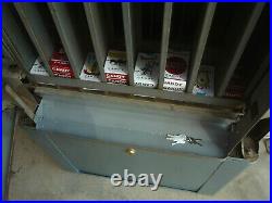 VINTAGE ART DECO 1950 CIGARETTE(CANDY) VENDING MACHINE GAS SERVICE STATION 25c