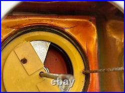 VINTAGE A & A CO 25 CENT Hot Nuts VENDING MACHINE With KEY 1950's 100% WORKS