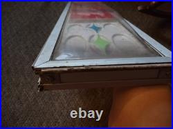 VINTAGE And Rare Drink Coca-Cola Vending Machine Panel Sign Display