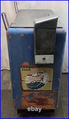 VINTAGE Antique PEPSI or coke Soda Pop Vending Machine IDEAL A-55 Chest Cooler