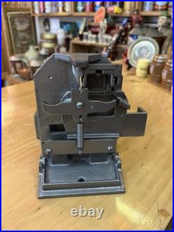 VINTAGE Art Granite Safety MATCH BOOK DISPENSER PENNY 1 Cent Vending Machine