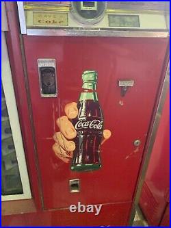 VINTAGE COCA COLA COKE DRINK BOTTLE SODA MACHINE COOLER Cavalier