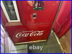 VINTAGE COCA COLA COKE DRINK BOTTLE SODA MACHINE COOLER Cavalier